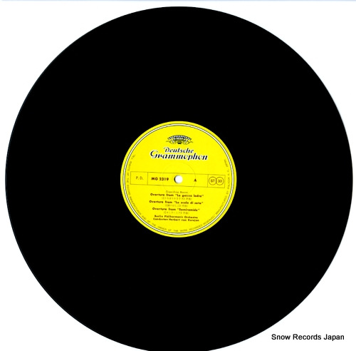 KARAJAN, HERBERT VON rossini; overtures MG2319