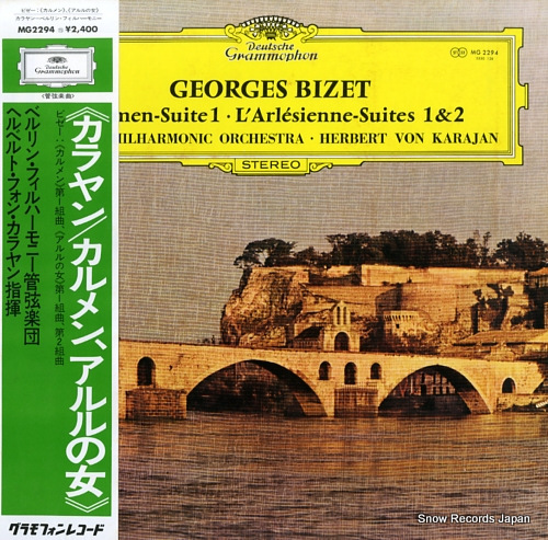 KARAJAN, HERBERT VON bizet; carmen-suite / l'arlesienne-suites 1 & 2 MG2294