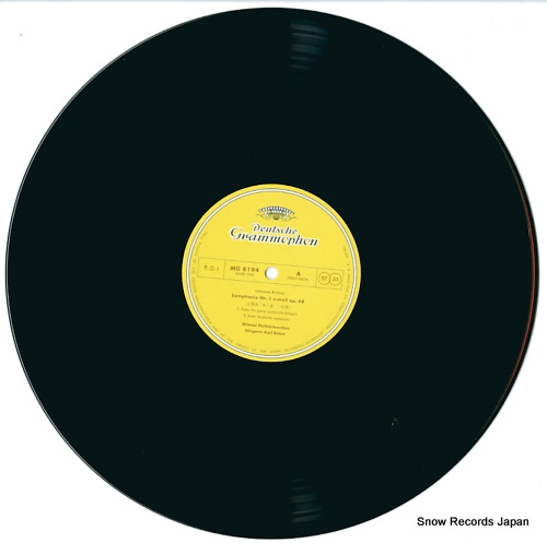 BOHM, KARL brahms; 4 symphonien MG8194