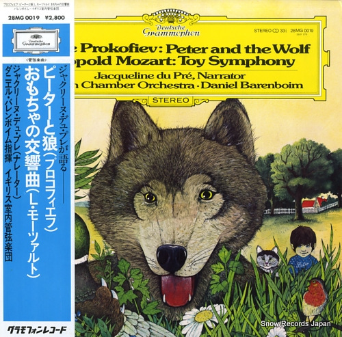 BARENBOIM, DANIEL prokofiev; peter and the wolf 28MG0019