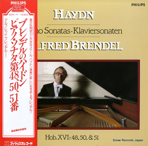 BRENDEL, ALFRED haydn; piano sonatas 28PC-77