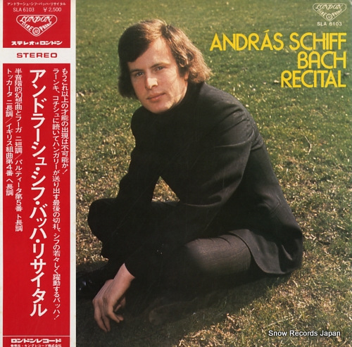 SCHIFF, ANDRAS bach recital SLA6103