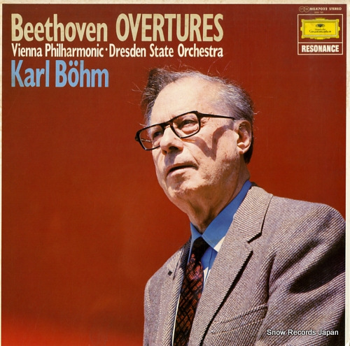 BOHM, KARL beethoven; overtures MGX7022