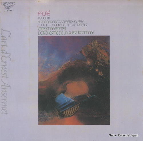ANSERMET, ERNEST faure; requiem op.48 GT9197
