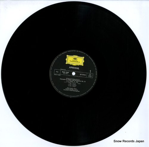 HASKIL, CLARA mozart; piano concerto no.13 MGW5263