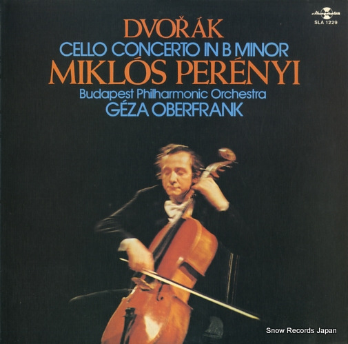 PERENYI, MIKLOS dvorak; concerto in b minor SLA1229