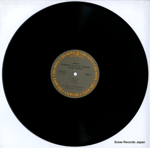 WALTER, BRUNO mozart; symphonies nos.35, 36, 38 & 39 30AC829-30