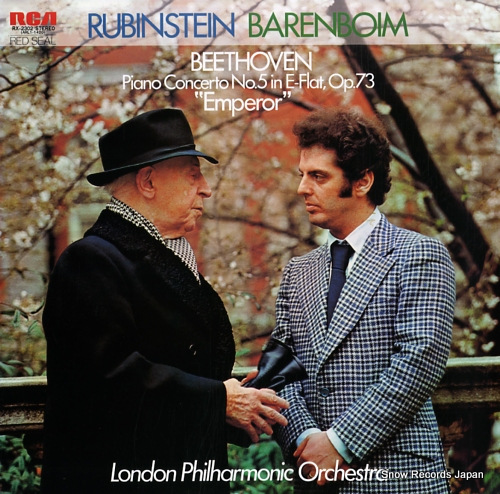BARENBOIM, DANIEL beethoven; piano concerto no.5 in e-flat major 