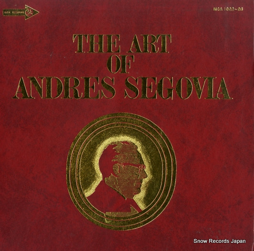 SEGOVIA, ANDRES the art of andres segovia MCA1023-26