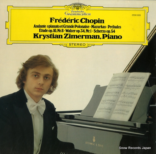 ZIMERMAN, KRYSTIAN chopin; andante spianato et grande polonaise 2530826