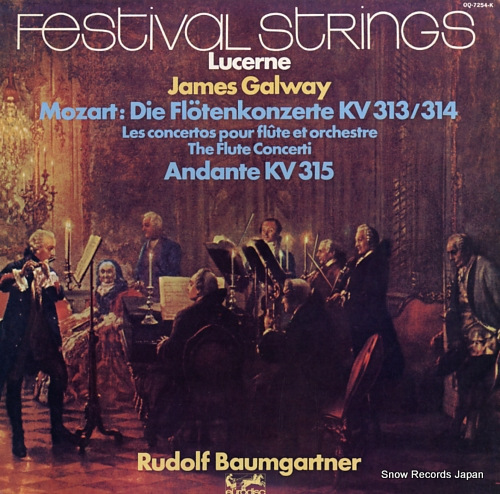 GALWAY, JAMES mozart; die flotenkonzerte kv313/314 OQ-7254-K - front cover