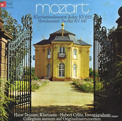 COLLEGIUM AUREUM mozart; klarinettenkonzert / hornkonzert ULX-3158-H