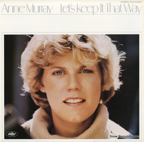 MURRAY, ANNE let's keep it that way ECS-80995