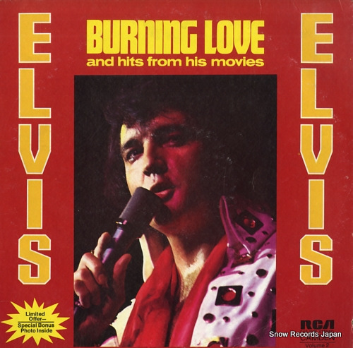 PRESLEY, ELVIS burning love CAS-2595