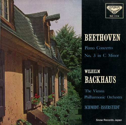 SCHMIDT-ISSERSTEDT, HANS beethoven; piano concerto no.3 in c minor, op.37 SLC1124