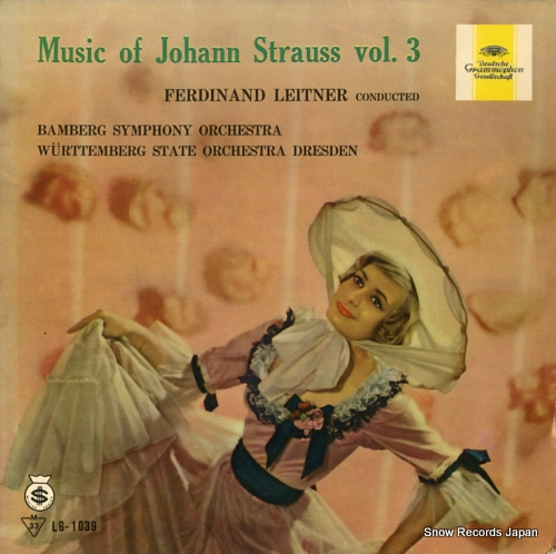 LEITNER, FERDINAND music of johann strauss vol.3 LG-1039