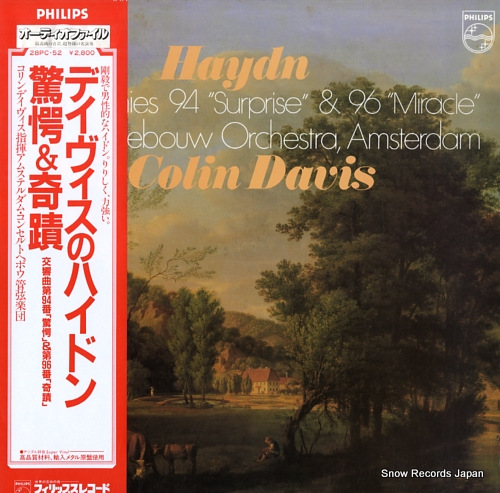 DAVIS, COLIN haydn; symphonies 94 