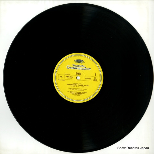 GIULINI, CARLO MARIA brahms; symphony no.1 28MG0432