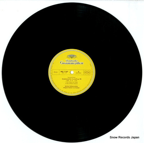 KARAJAN, HERBERT VON brahms; symphonie no.4 MG1187