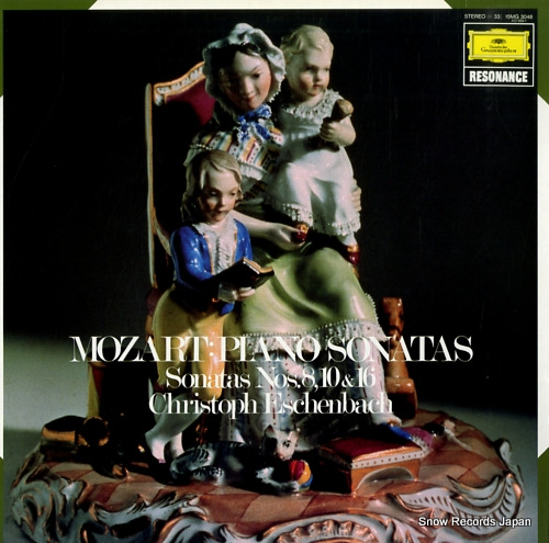 ESCHENBACH, CHRISTOPH mozart; piano sonatas 15MG3048