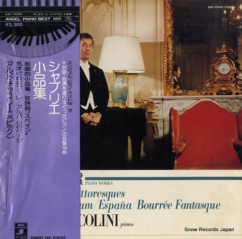 CICCOLINI, ALDO chabrier; piano works EAC-70050