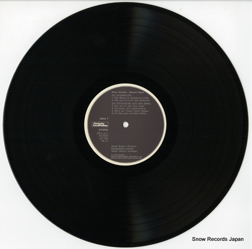 SCHREIER, PETER mozart opern ET-5033