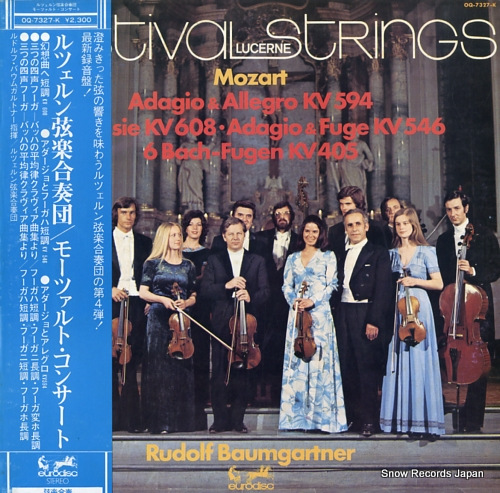 FESTIVAL STRINGS LUCERNE mozart; adagio & allegro kv.594 OQ-7327-K