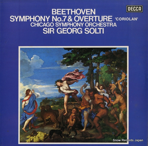 SOLTI, GEORG beethoven; symphony no.7 & overture 'coriolan' SXL6764