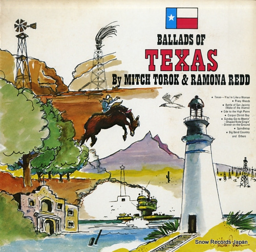 TOROK, MITCH, AND RAMONA REDD ballads of texas vol.1 LH-8454