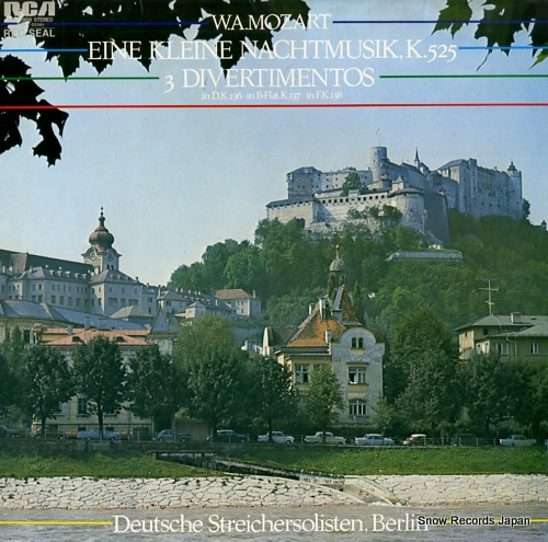 DEUTSCHE STREICHERSOLISTEN, BERLIN mozart; eine kleine nachtmusik, k.525 SRA-2958