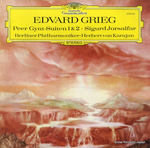 KARAJAN, HERBERT VON grieg; peer gynt-suiten 1 & 2 2530243