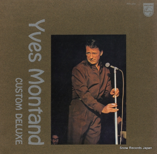 MONTAND, YVES custom deluxe FD-90 - front cover