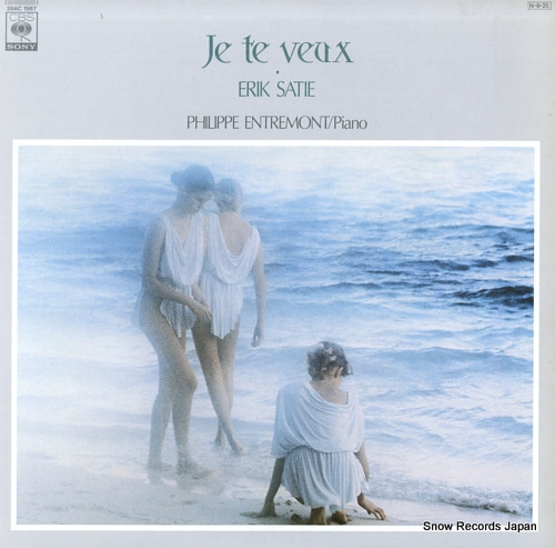 ENTREMONT, PHILIPPE satie; je te veux 28AC1987 - front cover