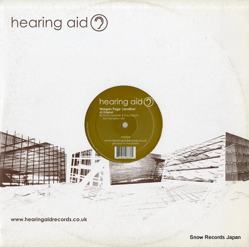 PAGE, MORGAN landline HA004 - front cover