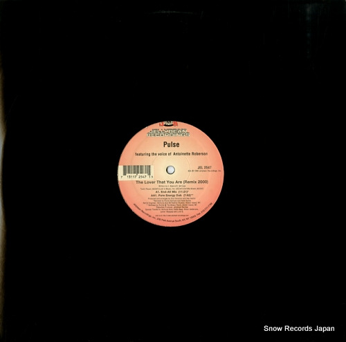 PULSE the lover that you are (remix 2000) JEL2547 - front cover