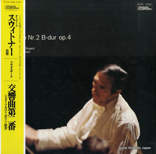 SUITNER, OTMAR dvorak; sinfonie nr.2 b-dur op.4 ET-5104
