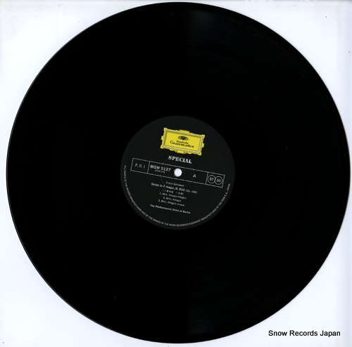 PHILHARMONIC OCTET OF BERLIN, THE schubert; octet in f major, d.803 MGW5127