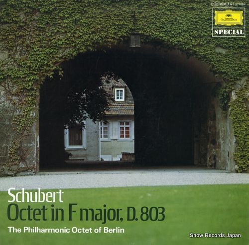 PHILHARMONIC OCTET OF BERLIN, THE schubert; octet in f major, d.803 MGW5127