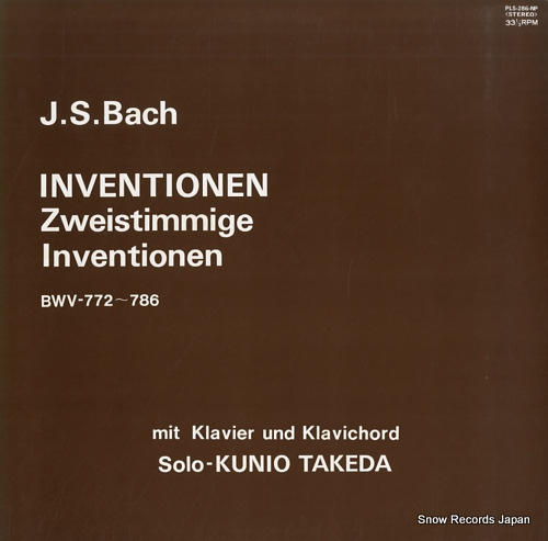 TAKEDA, KUNIO bach; inventionen PLS-286-NP