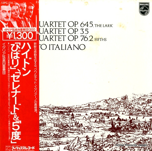 QUARTETTO ITALIANO haydn; string quartet op.64,5 the lark 13PC-116