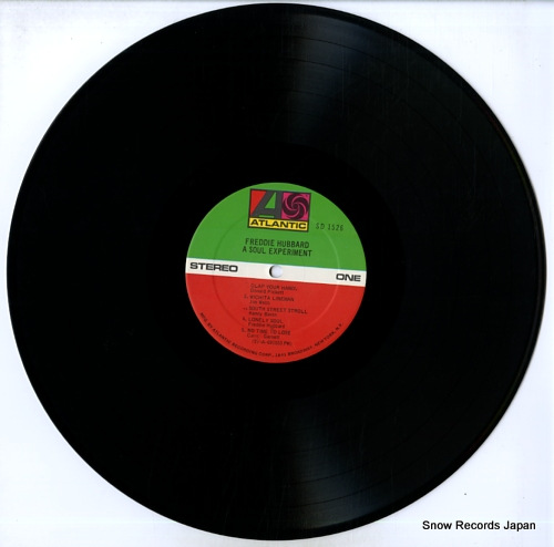 HUBBARD, FREDDIE a soul experiment SD1526 - disc