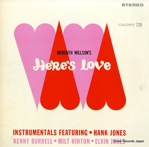 JONES, HANK here's love MJ-1010