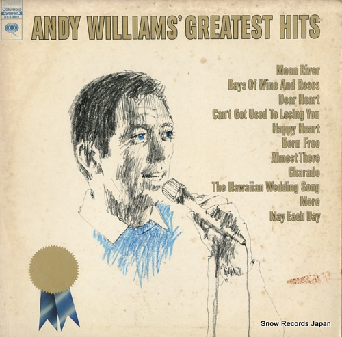 WILLIAMS, ANDY andy williams' greatest hits KCS9979