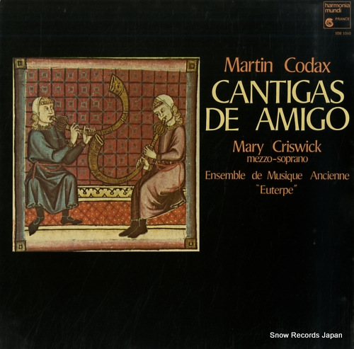 CRISWICK, MARY cantigas de amigo HM1060