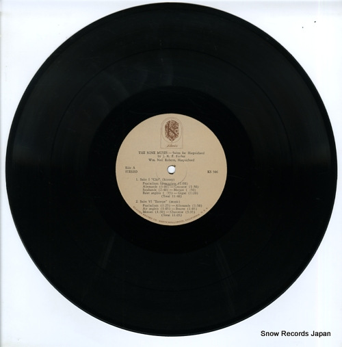 ROBERTS, NEIL the nine muses - suites for harpsichord KS-506 - disc