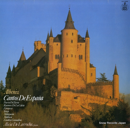 LARROCHA, ALICIA DE albeniz; cantos de espana VIC-5266