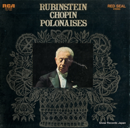 RUBINSTEIN, ARTUR chopin; polonaises SX-2734