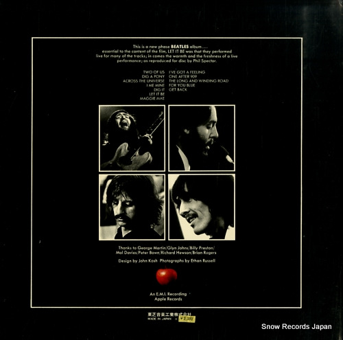 BEATLES, THE let it be AP-80189