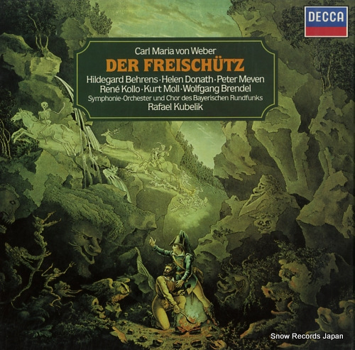 KUBELIK, RAFAEL weber; der freischutz 6.35504