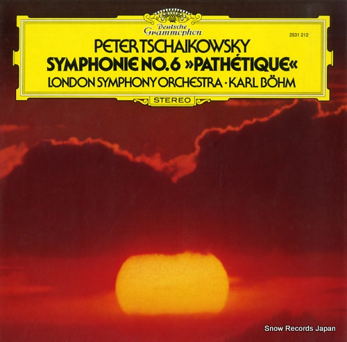 BOHM, KARL tschaikowsky; symphonie no.6 